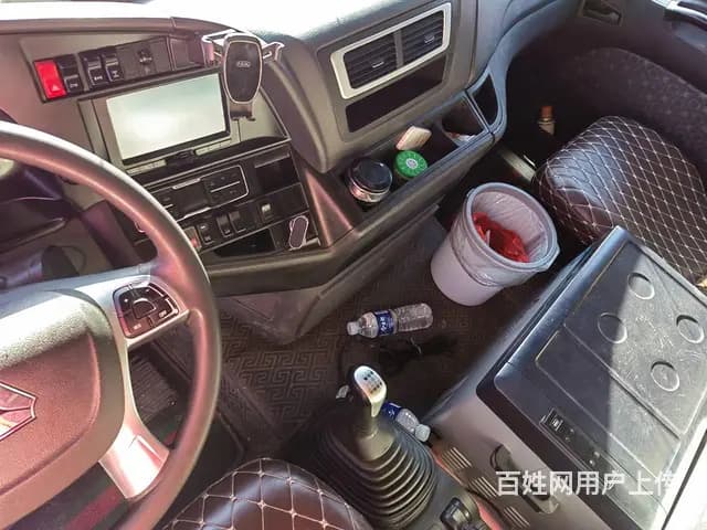 转让汕德卡9.6米载货车，21年1月上户，480马 - 图片 2